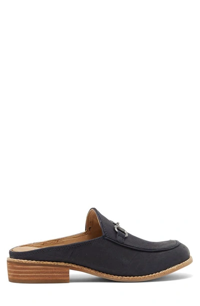 Shop Söfft Neah Loafer In Navy Leather
