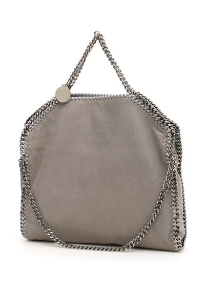 Shop Stella Mccartney 3 Chain Falabella Tote Bag In Grey