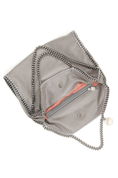 Shop Stella Mccartney 3 Chain Falabella Tote Bag In Grey