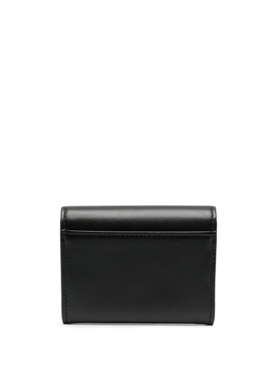 Polo Ralph Lauren Logo-buckle Wallet In Black
