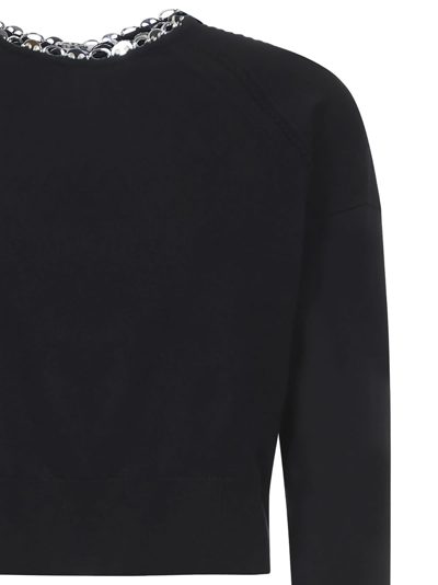 Shop Rabanne Sweater In Black