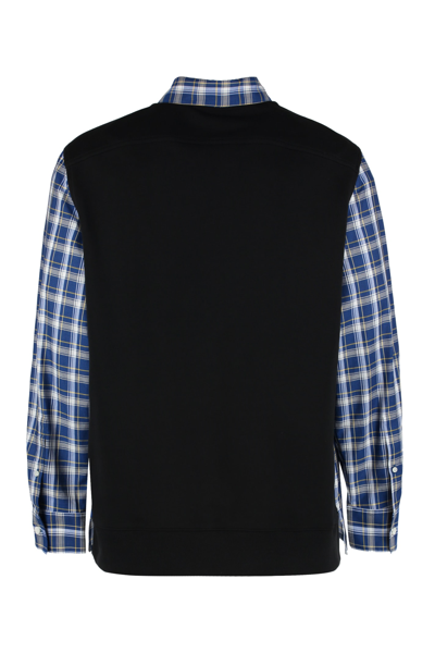 Shop Loewe Checked Cotton Shirt In Multicolor