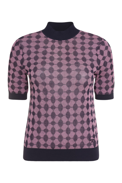 Tory Burch Cotton Knitwear In Multicolor