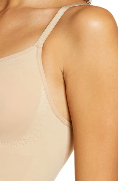 Skims Seamless Sculpt' Sculpting Bodysuit With Snaps In Clay