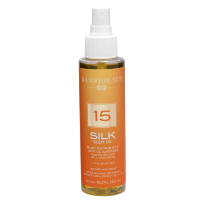 Shop Hampton Sun Silk Body Oil Spf 15 In Default Title