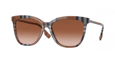 Shop Burberry Eyeware & Frames & Optical & Sunglasses Be4308 400513 56 In Brown