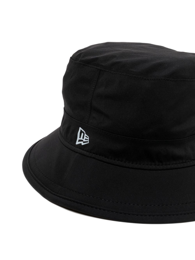 Shop Boris Bidjan Saberi Logo-print Bucket Hat In Black