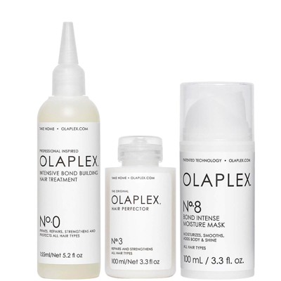 Olaplex No.0, No.3 And No.8 Bundle