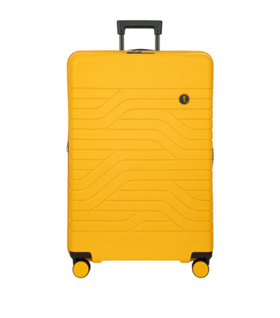 Shop Bric's Ulisse Suitcase (79cm) In Yellow