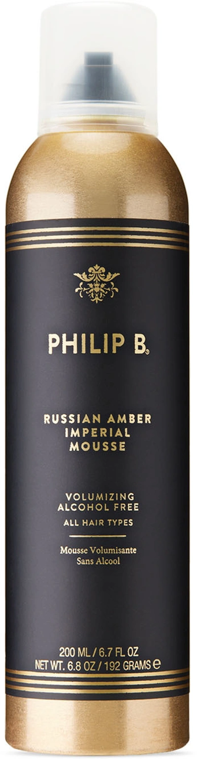 Shop Philip B Russian Amber Imperial Mousse, 200 ml In Na