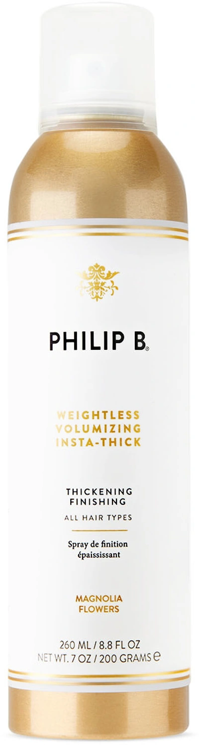 Shop Philip B Weightless Volumizing Insta-thick Spray, 260 ml In Na