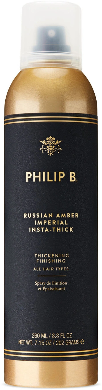 Shop Philip B Russian Amber Imperial Insta-thick Mist, 260 ml In Na