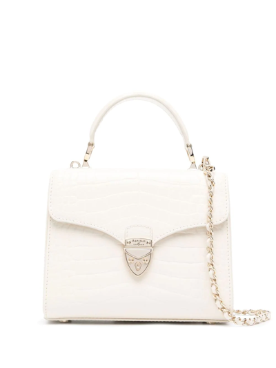 Aspinal Of London Midi Mayfair Top-handle Bag In 中性色
