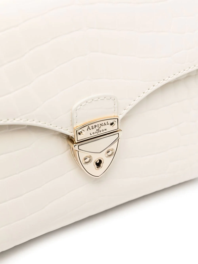 Aspinal Of London Midi Mayfair Top-handle Bag In 中性色