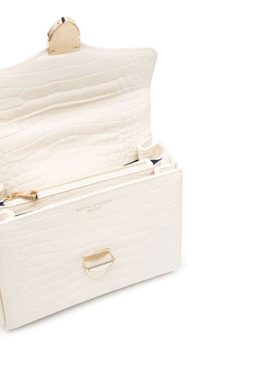 Aspinal Of London Midi Mayfair Top-handle Bag In 中性色