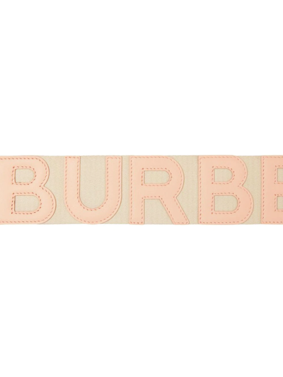 Shop Burberry Olympia Shoulder Bag In 粉色