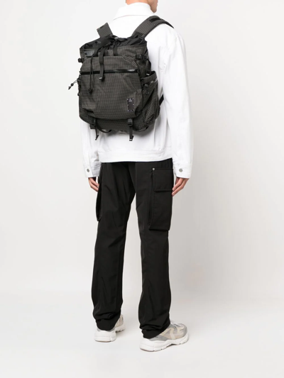 Shop Mcq By Alexander Mcqueen No. 0 Ico Backpack In 黑色