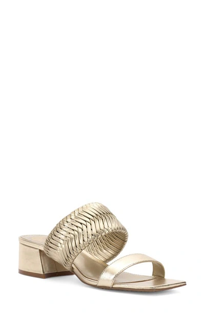 Shop Vince Camuto Shamira Slide Sandal In Egyptian Gold