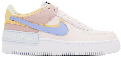 Shop Nike Pink  Air Force 1 Shadow Sneakers In Light Soft Pink/ligh