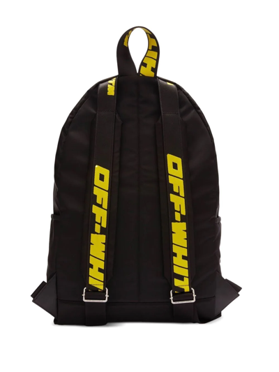 Shop Off-white Arrows-print Zip-up Backpack In Schwarz