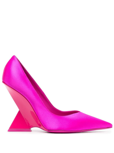 Shop Attico Sculpted High-heel Pumps In Rosa