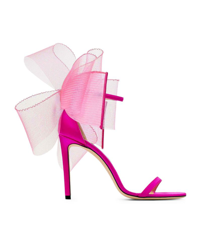 Shop Jimmy Choo Aveline 100 Sandals In Pink