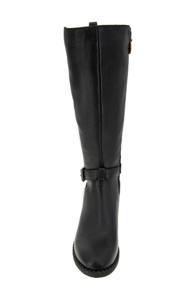 Shop Gentle Souls By Kenneth Cole Knee High Moto Boot In Black