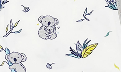 Shop Bellabu Bear Kids' Koala Fitted Convertible Footie Pajamas