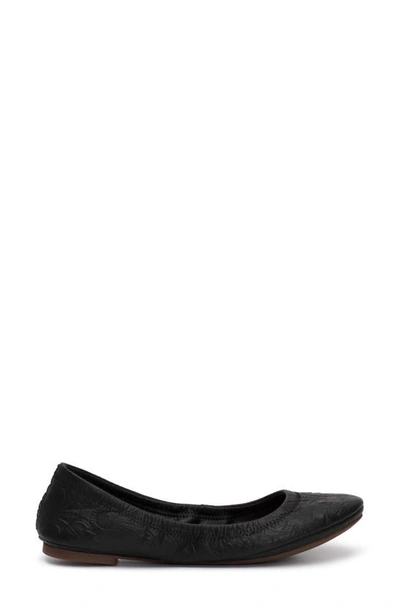 Shop Lucky Brand 'emmie' Flat In Black Lrgfrl