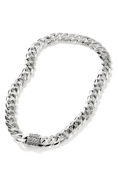 Shop John Hardy Classic Chain Curb Chain Necklace In Silver