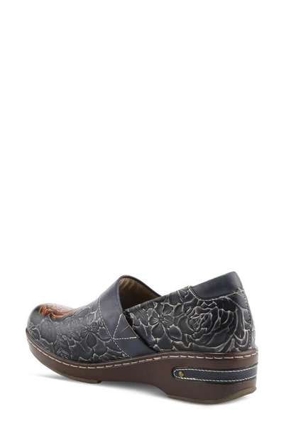 L'artiste Dezi Clog In Navy Multi