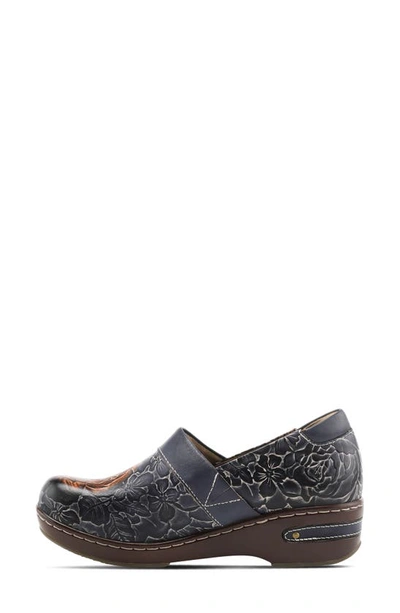 L'artiste Dezi Clog In Navy Multi