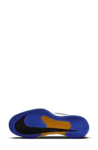 Shop Nike Court Air Zoom Vapor Pro Tennis Shoe In Grey/ Doll/ Blue/ Black