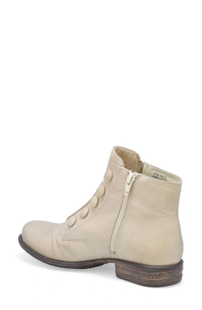 Shop Miz Mooz Louise Slightly Slouchy Bootie In Cream