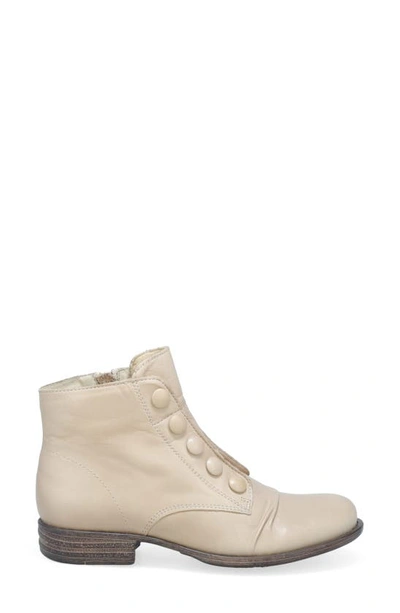 Shop Miz Mooz Louise Slightly Slouchy Bootie In Cream