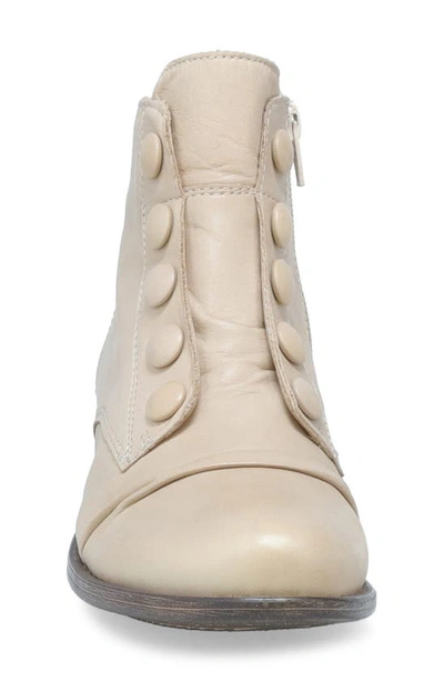 Shop Miz Mooz Louise Slightly Slouchy Bootie In Cream