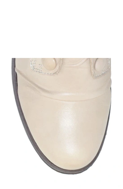 Shop Miz Mooz Louise Slightly Slouchy Bootie In Cream