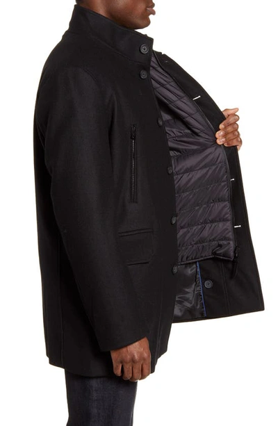 Shop Cole Haan 3-in-1 Car Coat In Black