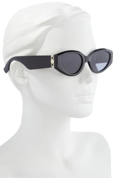 LE SPECS GYMPLASTICS 53MM CAT EYE SUNGLASSES 