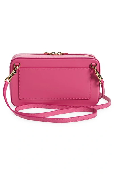 Dolce & Gabbana Dolce&gabbana Dg Logo Leather Camera Crossbody Bag In Glicine
