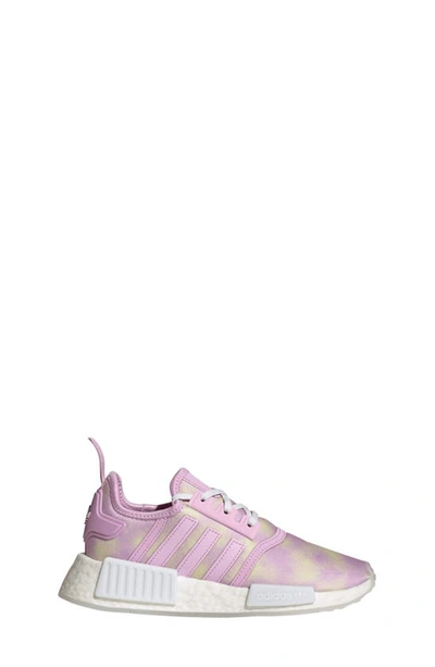 Shop Adidas Originals Kids' Nmd R1 Sneaker In Lilac/ White/ Lilac