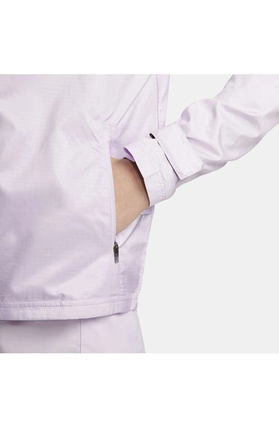 Nike Essential Water Repellent Running Jacket In Doll