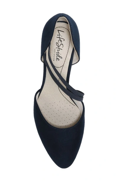 Shop Lifestride Grace Pump In Lux Navy