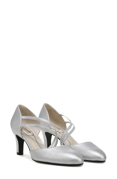 Shop Lifestride Grace Pump In Silver