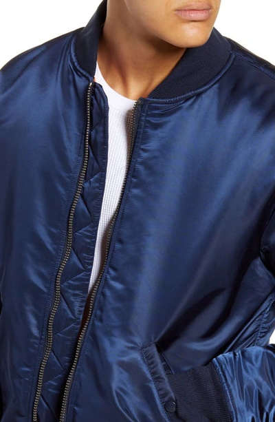 Schott Ma-1 Flight Jacket In Navy