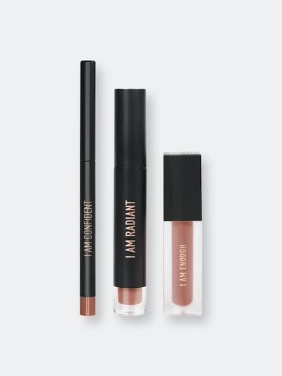 Shop Realher Take On The World Lip Kit In Brown