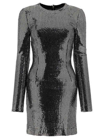 Shop Dolce E Gabbana Women's Silver Other Materials Dress