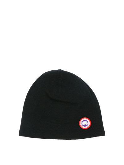 Shop Canada Goose Men's Black Other Materials Hat