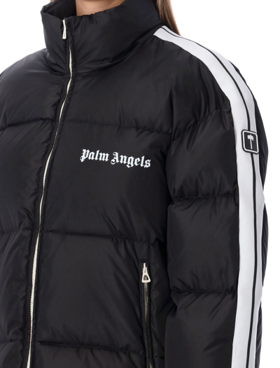 Shop Palm Angels Track Down Jacket In Black