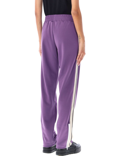 Shop Palm Angels Classic Track Pants In Purple
